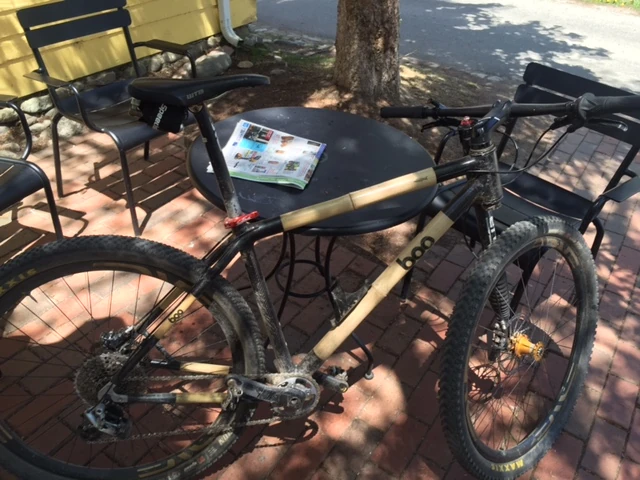 Nick builds bamboo bicycle frames, Boo Cycles.