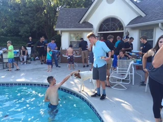 Tucker was getting a lot of attention.