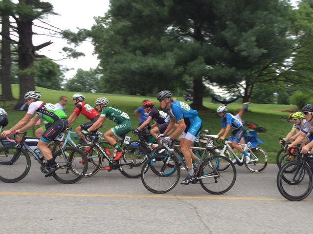 I had no power seated, so I climbed everything standing.