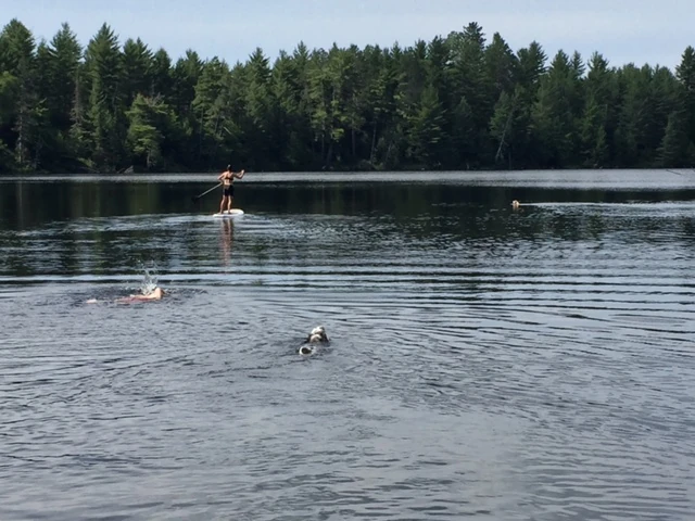 Dennis, Trudi, Hawk and Tucker way out there.