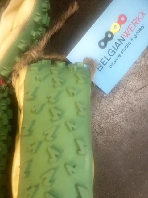 The FMB tires that still need to be glued on.