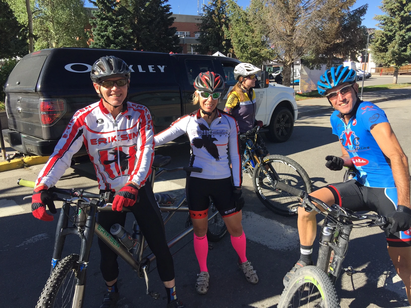 Pre-riding Leadville some yesterday with the Eriksen&rsquo;s and Vincent.