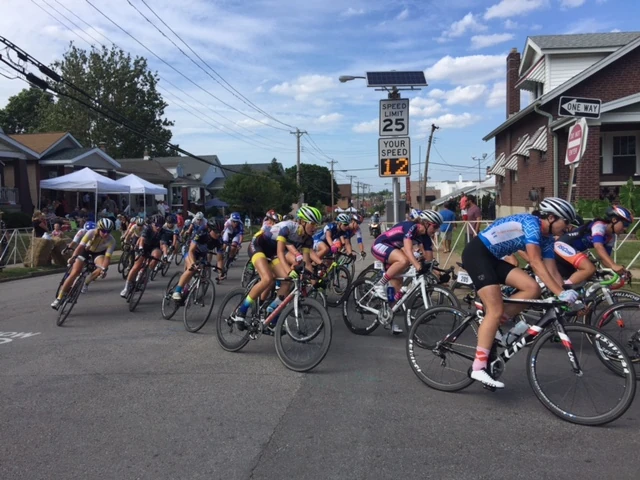 The women&rsquo;s field at the top of the hill yesterday.