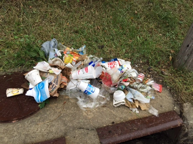 Picking up other people&rsquo;s trash is creepy.