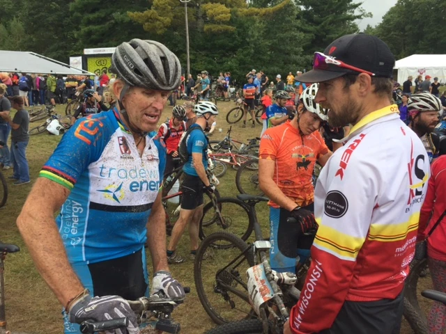 Brian Matter finished 2nd. I was getting the play-by-by from him after the race.