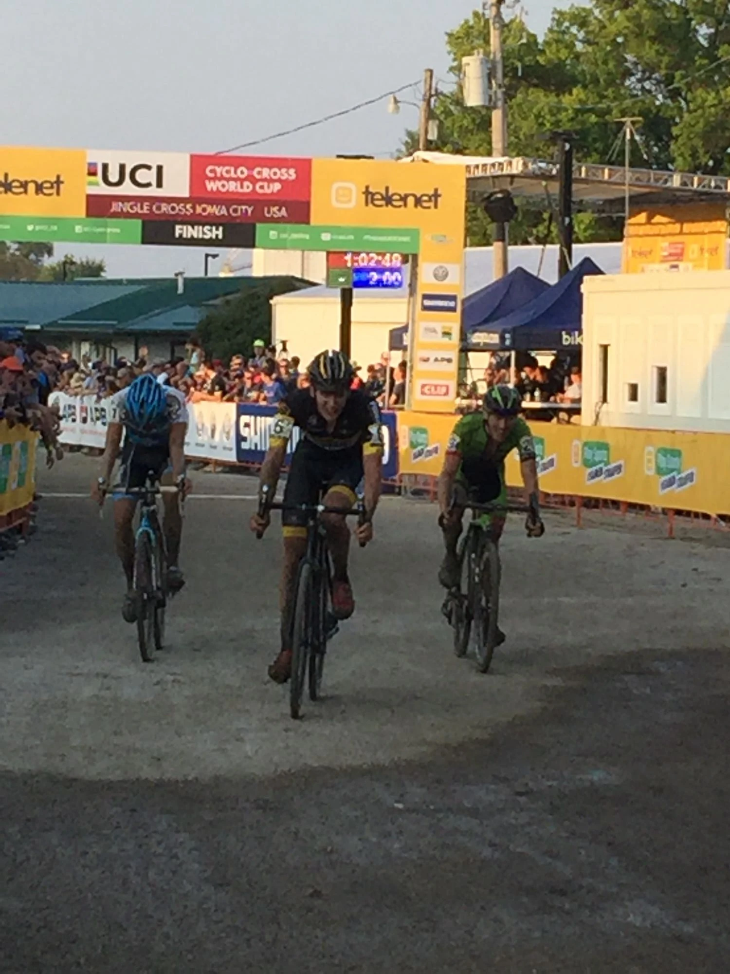 This close to 8th. Super effort.