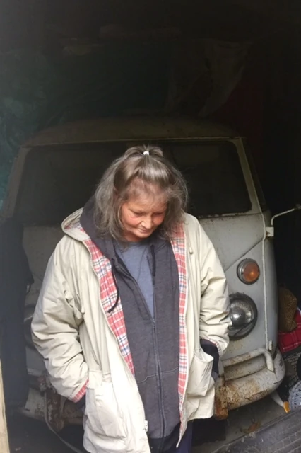 This is Jenny, the homeless woman. She is very nice.