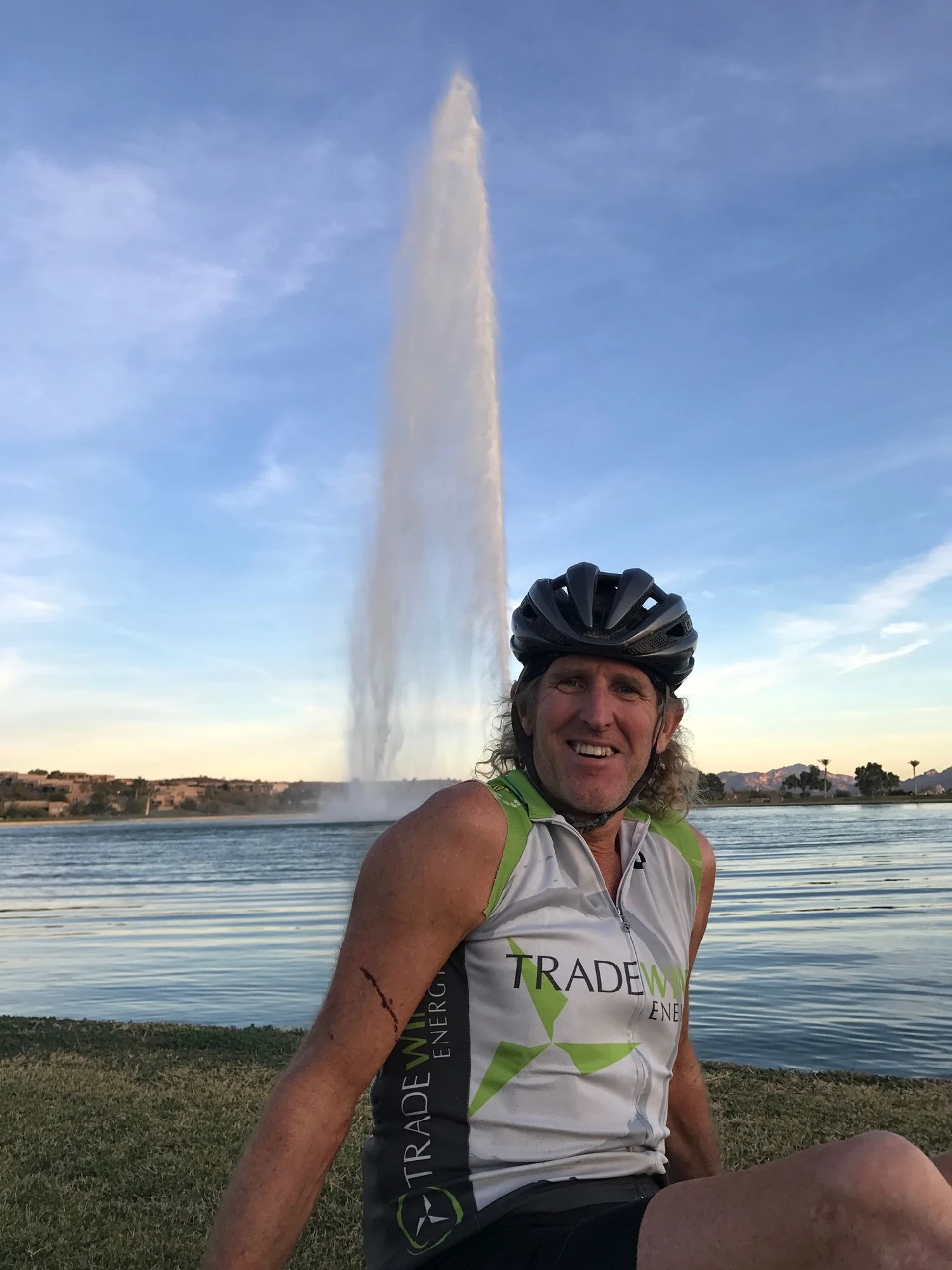 We&rsquo;re staying in Fountain Hills. I guess it is named after this?