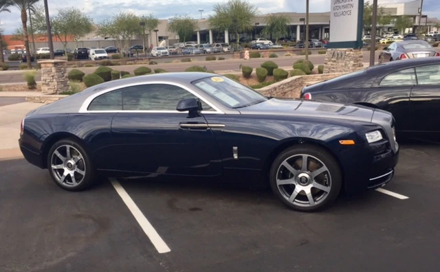 This is a 2016 Rolls Royce. The car dealership was incredible. Every exotic car you can name was sold here. In mass quantities. And the price for this beauty&hellip;&hellip;&hellip;.