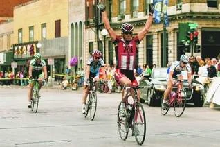 Victory shot from the newspaper.