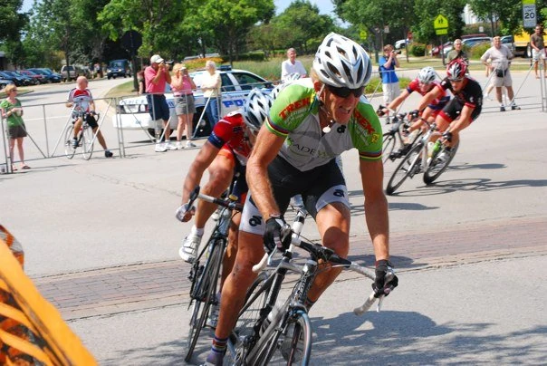 Launching Josh up to the break.