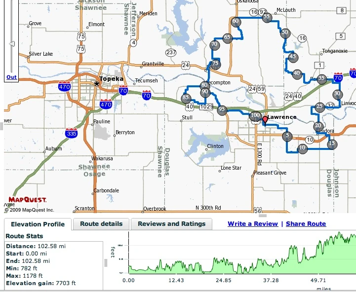 Map of the ride in case anyone wants to try to replicate it. Nearly 8000 feet of climbing. 