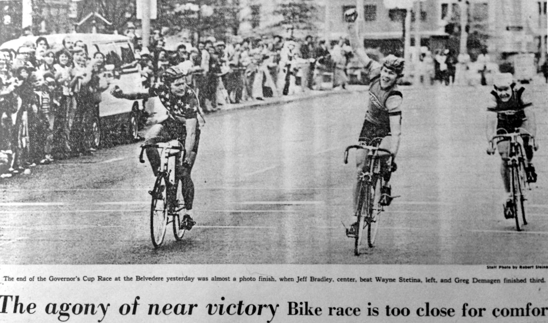 Sorry Wayne, not one of your best photos. But, it was a cool finish.