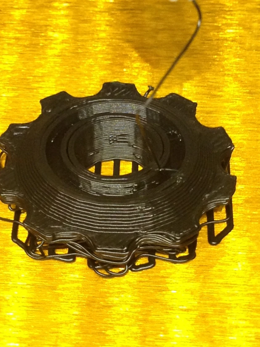 This is how our pulley turned out. We could probably use it in a pinch.