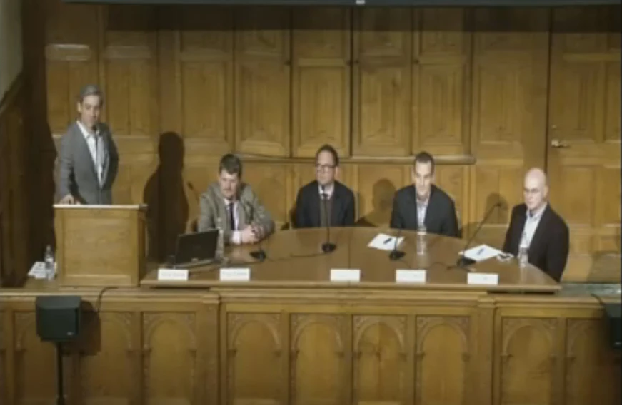 The discussion was interesting, but not very revealing in my opinion.