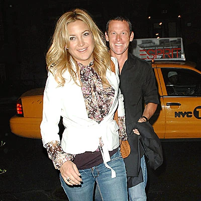 Lance and Kate Hudson.