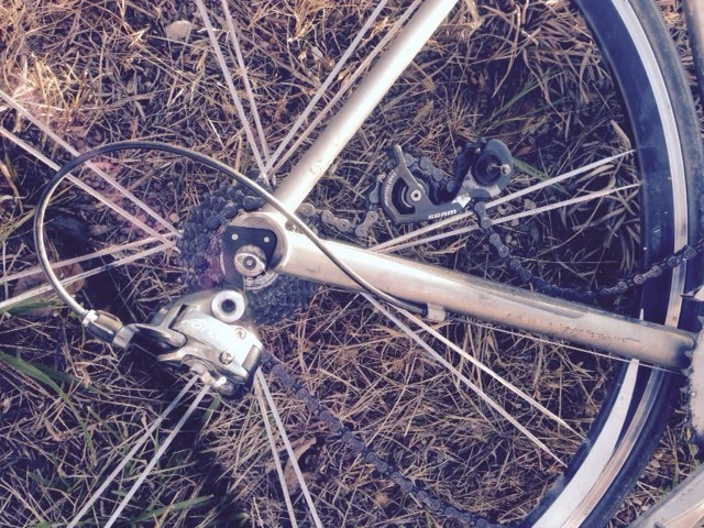 Before his hands got super greasy.