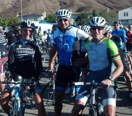 Roy and I before the ride.