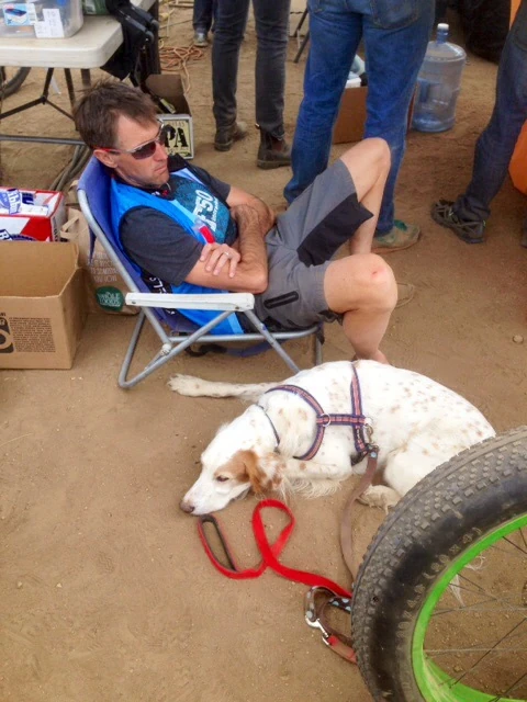 Vincent and Bromont were equally pooped at the awards ceremony. 