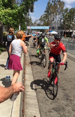 Feed zone 3 hours in.