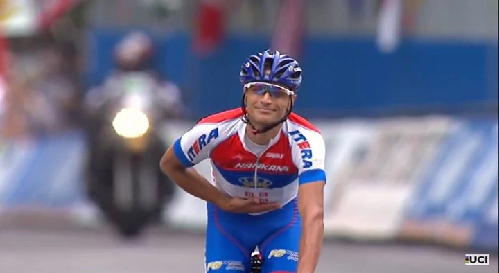 Ivan Stevic taking his bow.