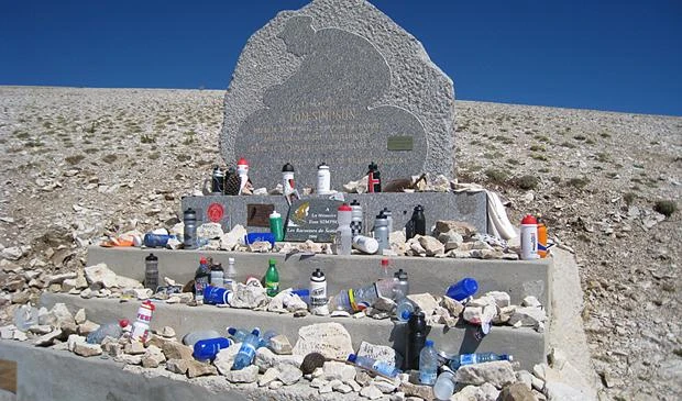 SInce it is an official study, you probably won&rsquo;t have time to stop at the shrine to Tommy Simpson.