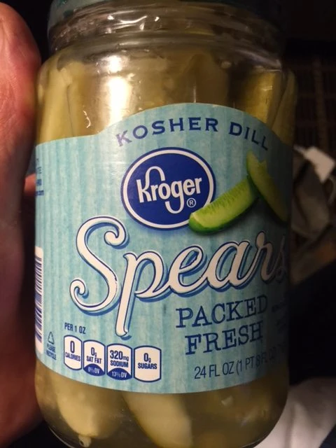 I&rsquo;m going to carry a full bottle of this juice. Ned sent me a link to a test that supposedly proved pickle juice helps with cramps, so I&rsquo;m all over it.