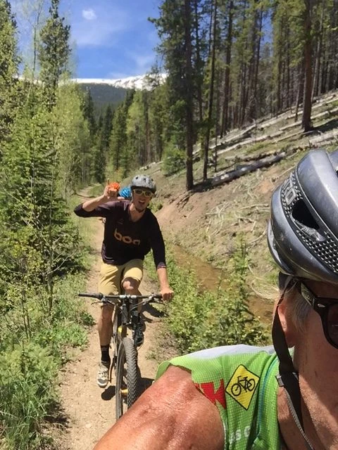 Out on the Peak&rsquo;s Trail above Breckenridge.