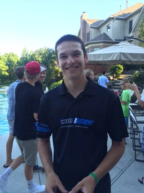 This is Alex McCormick, Frank McCormick&rsquo;s son. He has good genes so should go far in the sport.