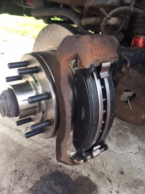 I really feel satisfied after changing brakes. It is rewarding getting rid of those old rusty, pitted rotors and having new ones.