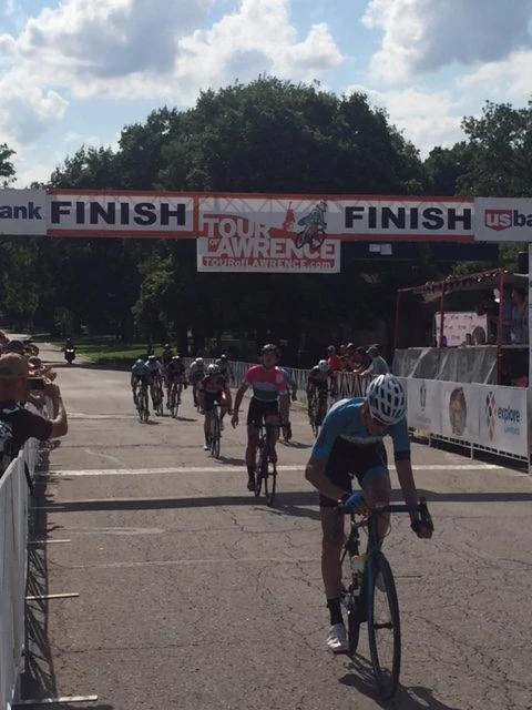 Nick barely made it in before the field.