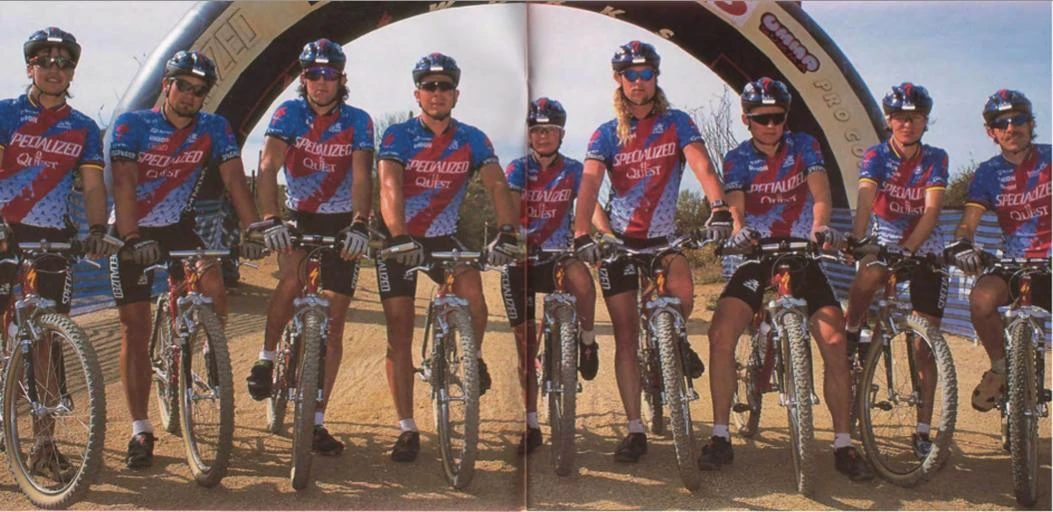 The Specialized team that year.