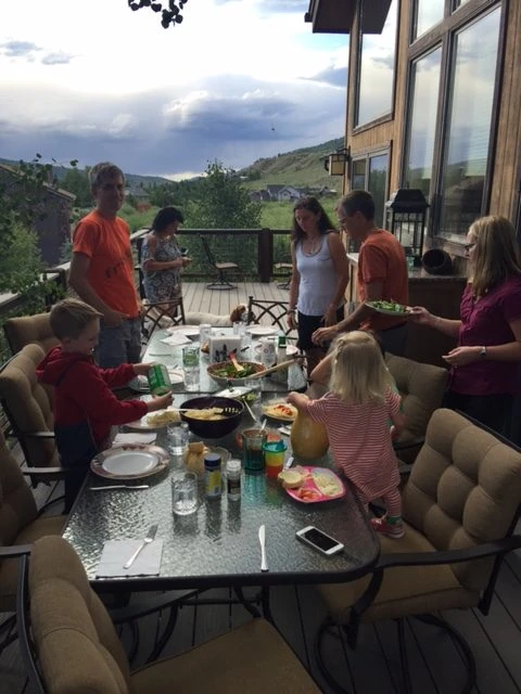 Dinner last night in Silverthorne.