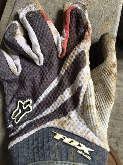 This one photo might sum up the race the best.