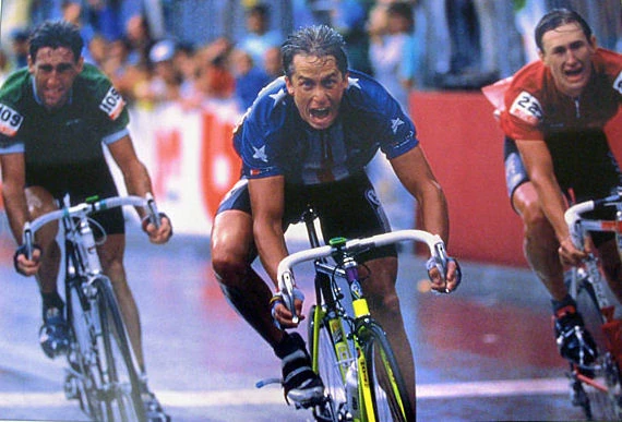 Greg is quoted as saying &ldquo;This is actually the most exciting thing I&rsquo;ve done in my career, with the exception of winning the Tour de France.&rdquo; He looks pretty excited here and this wasn&rsquo;t during the Tour. I hope he is correct in his emotional status. If so, he is prettey stoked.