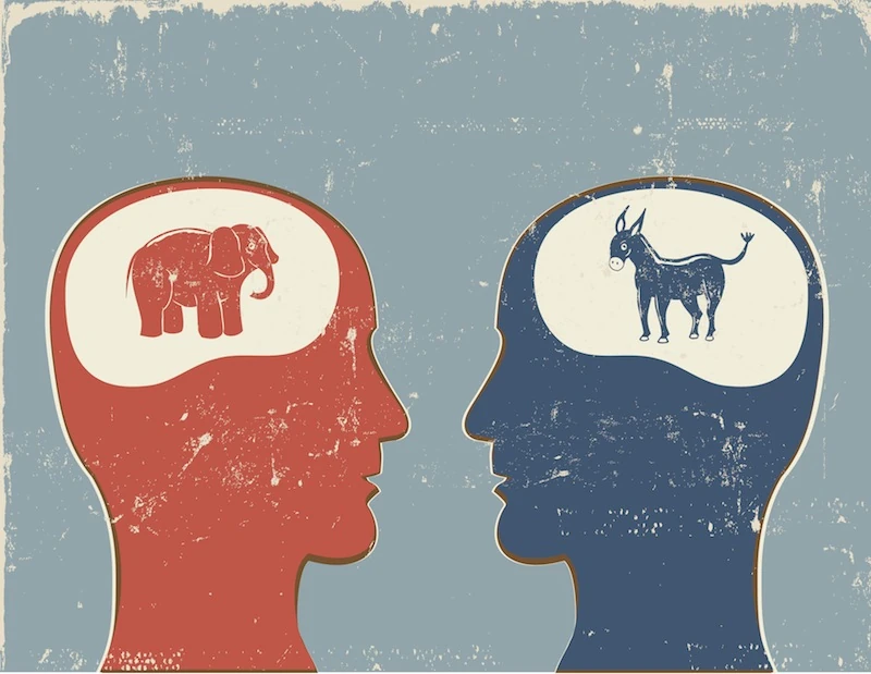 Democrat vs. Republican