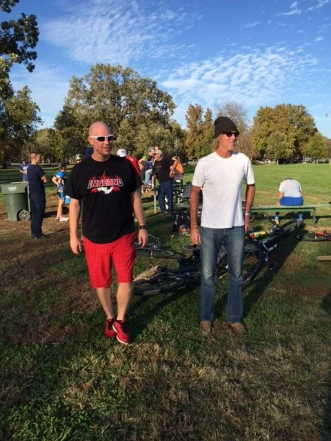 I had just about 30 minutes of energy in me before I had to go home and sit in the dark.