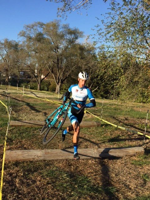 Garrick running the logs.