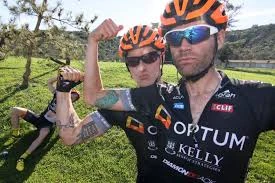 Phil and my buddy, Brad Huff, showing off the guns.